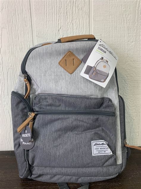 Shop Women's Eddie Bauer Gray Size Large Travel Bags at a discounted price at Poshmark. . Eddie bauer diaper backpack